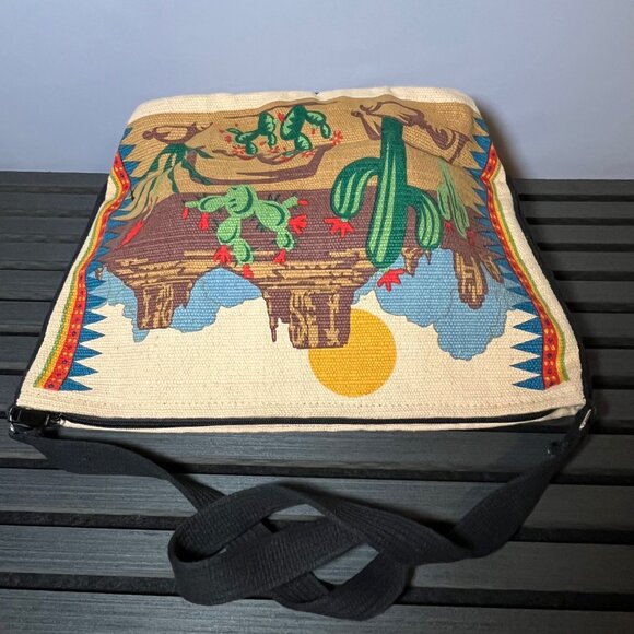 El Paso Saddle Blanket Co. Purse Shoulder Bag Arizona Desert Scene Gift Idea - Picture 6 of 12